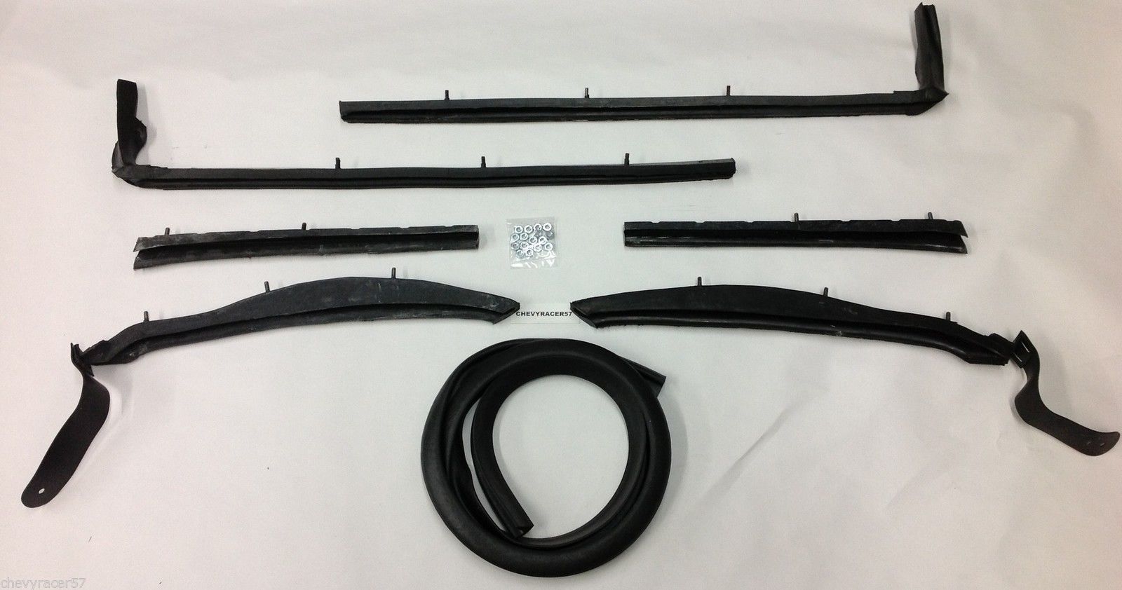61 62 63 64 Chevy Impala Convertible Top Rubber Weather Strip Kit eBay